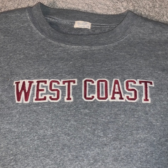 John Galt West Coast Cropped Crew Neck - Picture 2 of 4